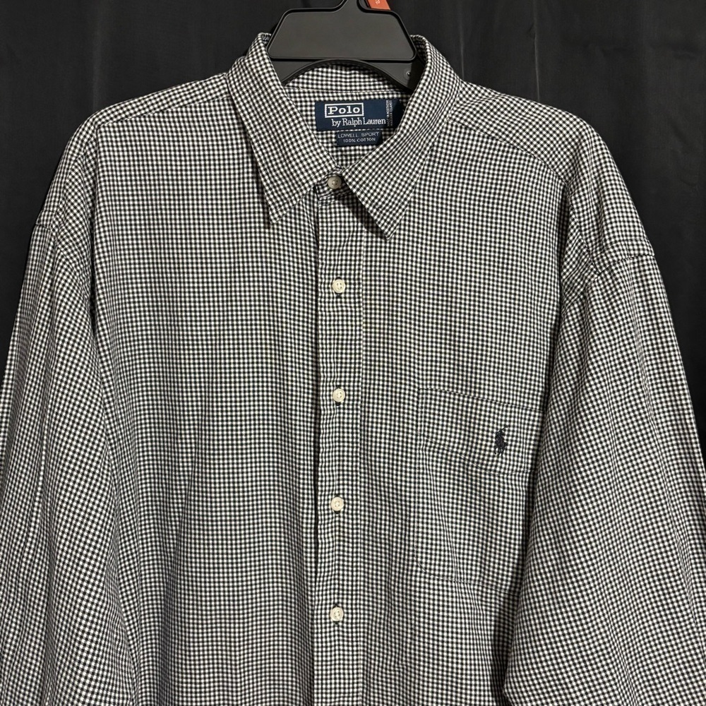 Polo Ralph Lauren Lowell Sport Plaid Button Up Long Sleeve Shirt size XL - Picture 1 of 7
